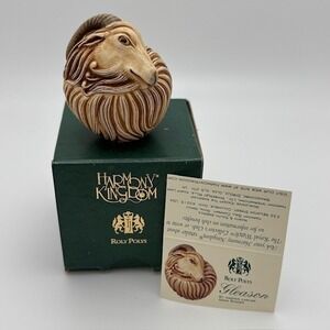 HARMONY KINGDOM ROLY POLY "GLEASON" RAM TRINKET BOX BY ADAM BINDER NEW!